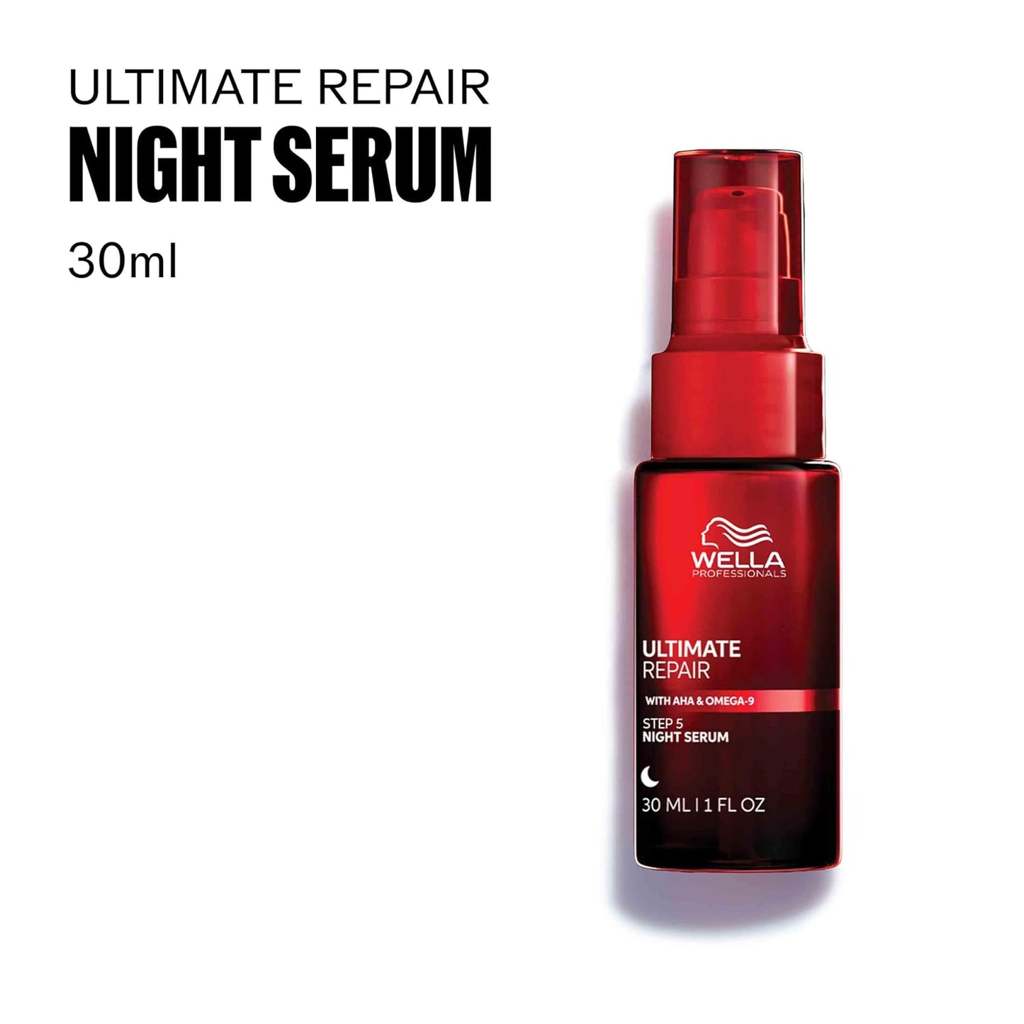 Wella Professionals Ultimate Repair Night Serum - Overnight Leave-in Treatment for Dull, Dry, Frizzy Hair | Repair Breakage & Protect Against Night Stressors | All Hair Types