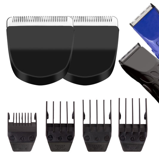 ZZYZSFUS Professional Peanut Clipper Guards for Wahl Peanut – from 1/8 Inch to 1/2 Inch, Fits for Wahl Peanut, Black-4PCS