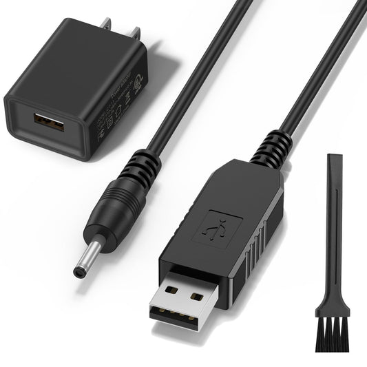 Amzpas USB Shaver Charger 2.3V Compatible with Braun Beard Trimmer Electric Razor