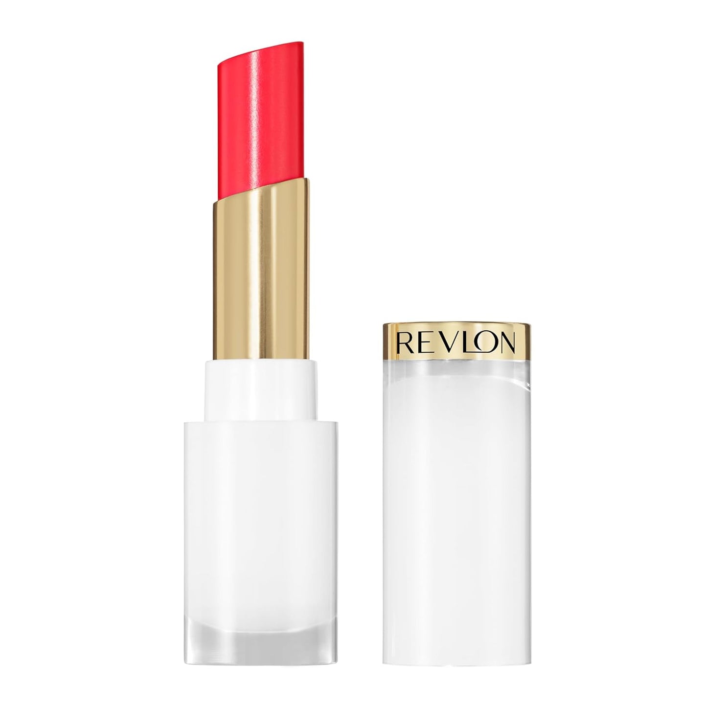 Revlon Super Lustrous Glass Shine Balm - Hydrating Tinted Lip Balm with Hyaluronic Acid | 001 Sparkling Quartz, 0.11 oz