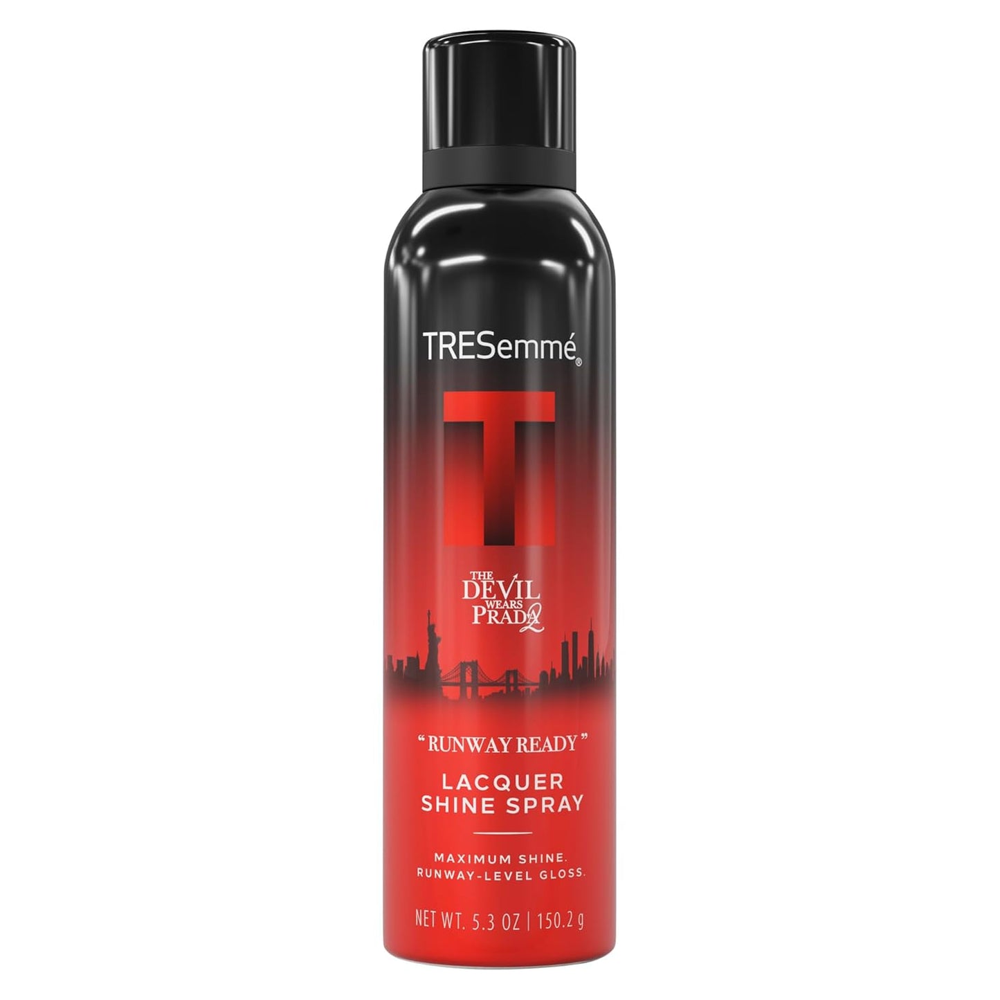TRESemmé Runway Ready Lacquer Shine Spray - Humidity Control + Brilliant Gloss | 5.3 Oz