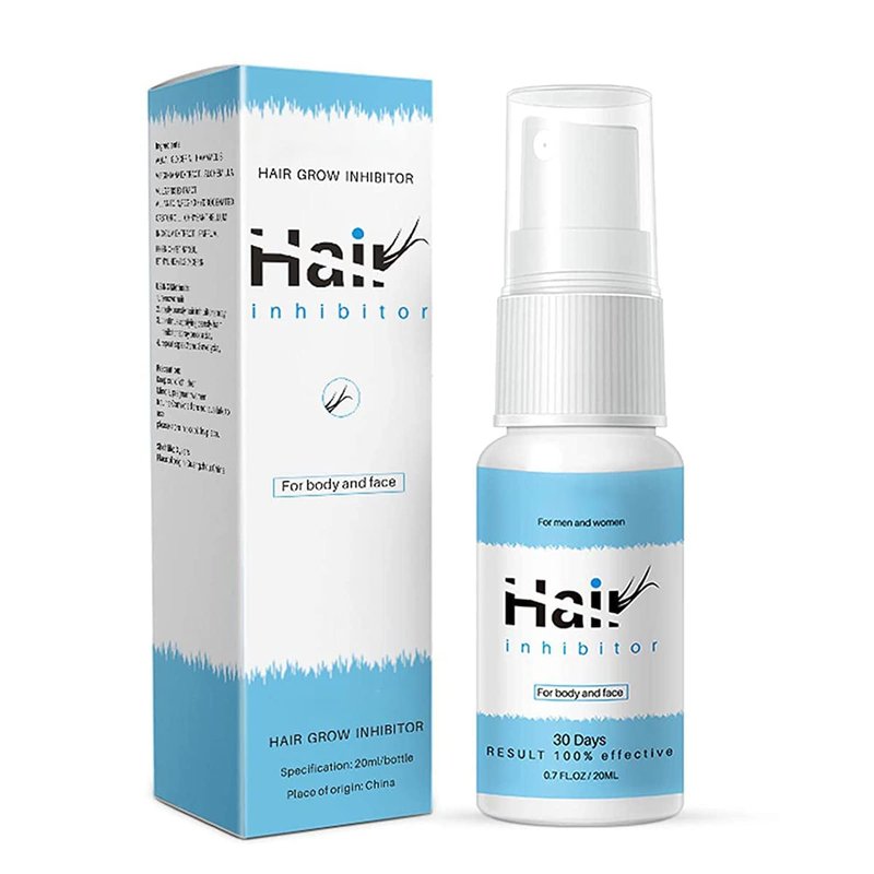 LINEDSON Hair Inhibitor Spray for Face, Non-Irritating Hair Growth Inhibitor for Women Stop Facial Hair Growth After Hair Removal for Body, Face, Underarm, Arm, Leg, Private Areas Depilatories