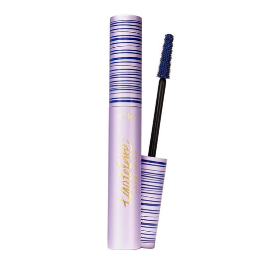 tarte tartelette tubing mascara – Lash Extensions in a Tube, Easy-to-Remove Eye Makeup, Clinically Proven to Volumize & Curl, 24Hr Smudge-Proof Longwear, Vegan & Cruelty-Free, full size, navy