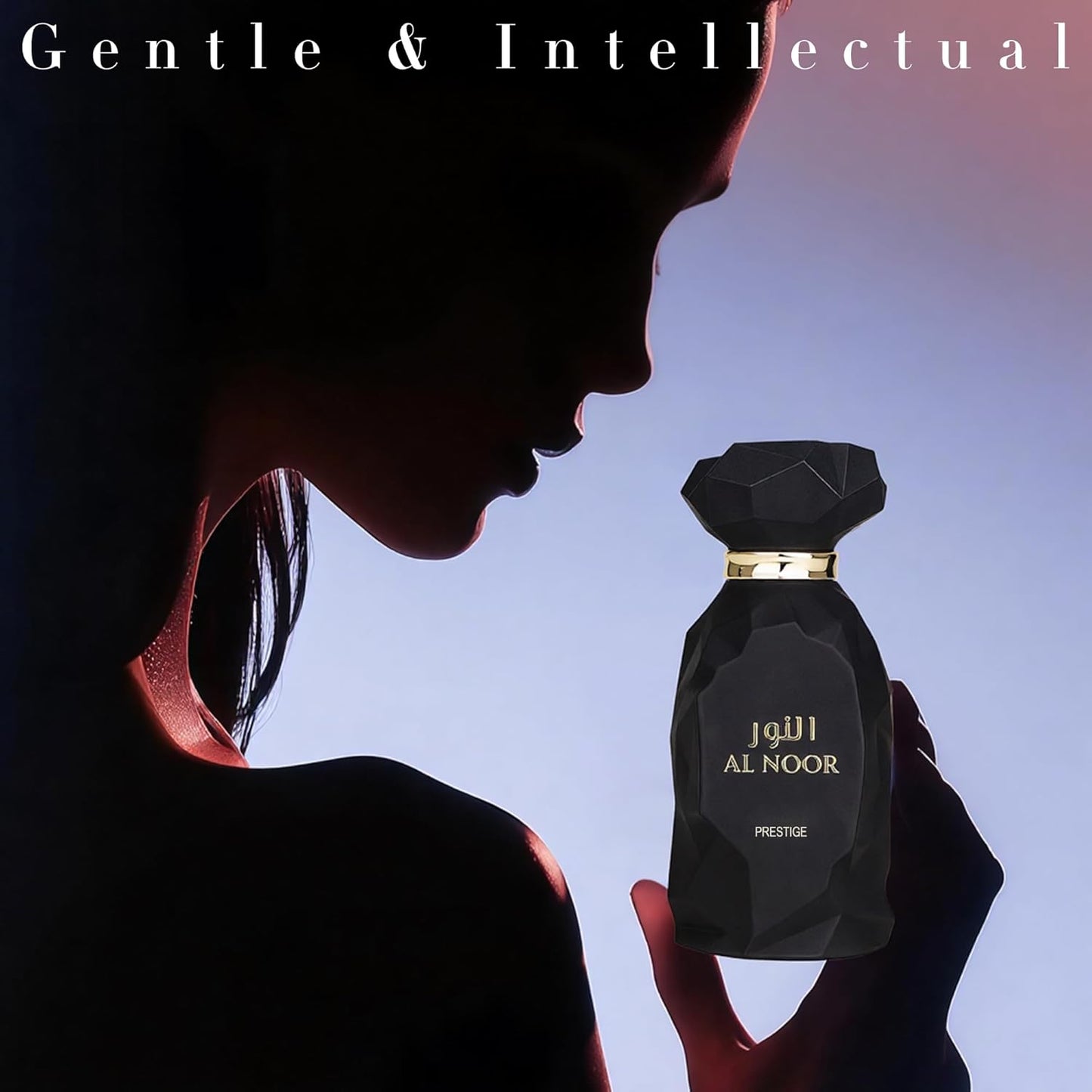 A CENTER AL NOOR Eau de Parfum Unisex - Long-Lasting Saffron, Iris & Leather Fragrance | 3.4 Fl Oz Sophisticated Oriental Woody Cologne