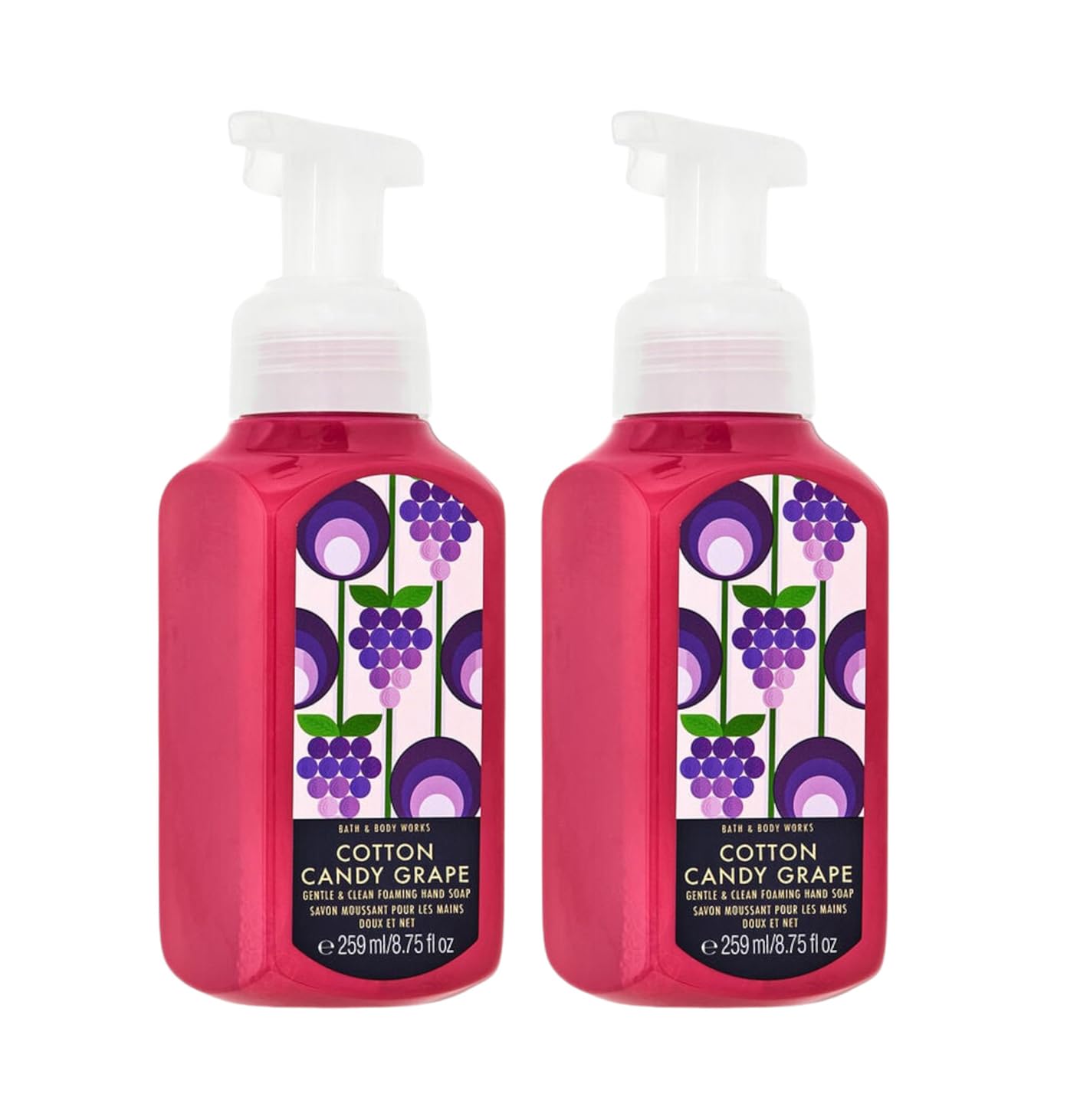 Foaming Hand Soap - Gentle & Clean Formula | 8.75 Oz, 2-Pack (Champagne Toast)