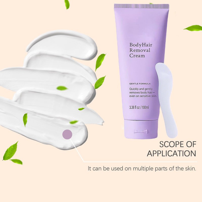 Hair Removal Cream for Women, Plant-Based Sensitive Skin Formula, Gentle and Effective Depilatory Formula for Legs, Arms, and Bikini Area (1)