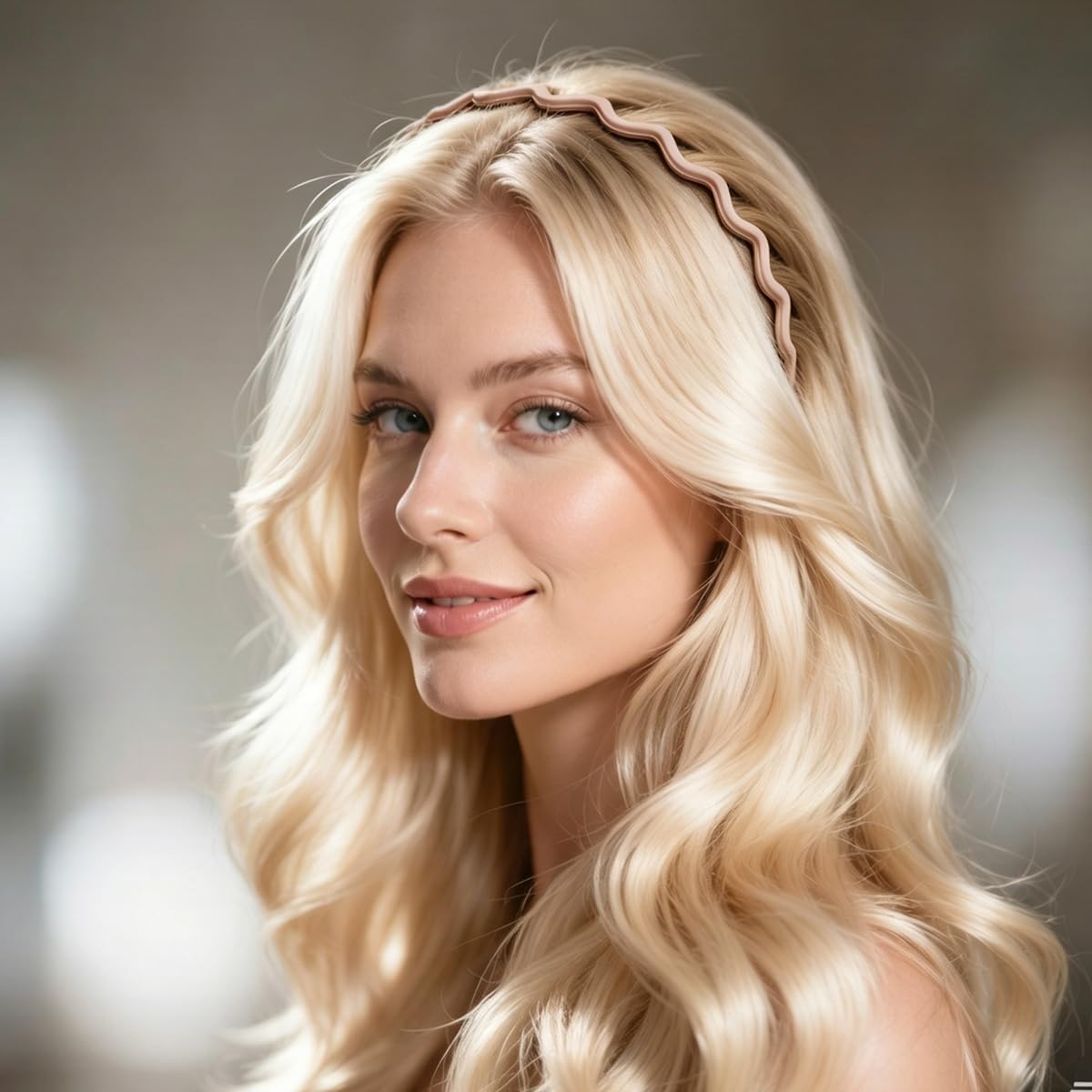 Zig Zag Headbands for Women - Non-Slip Wave Pattern Hair Bands | 6-Piece Set in Multiple Colors