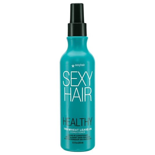 SexyHair Healthy Tri-Wheat Leave-In Conditioner - 90% Better Detangling & Reduced Breakage | Moisturizes & Adds Shine