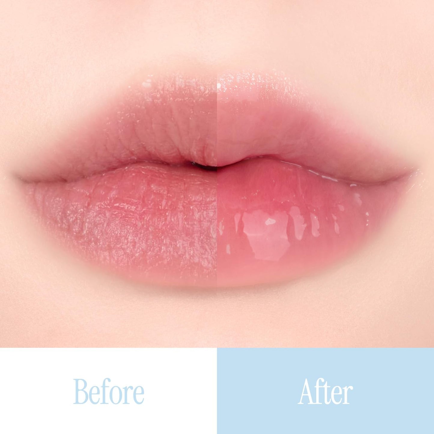 LOVB LOVB Crystal Dewy Lip Gloss | Lightweight & Non-Sticky | High-Shine & Long-Lasting | Hydrating Korean Lip Care Gloss | 0.17 oz. (02 CHARMING ROSE)