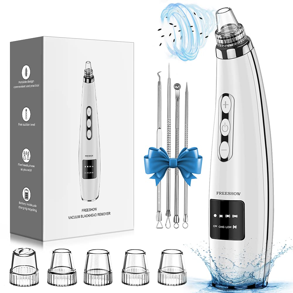 Blackhead Remover Pore Vacuum Pore Cleaner Electric Comedone Whitehead Extractor Tool