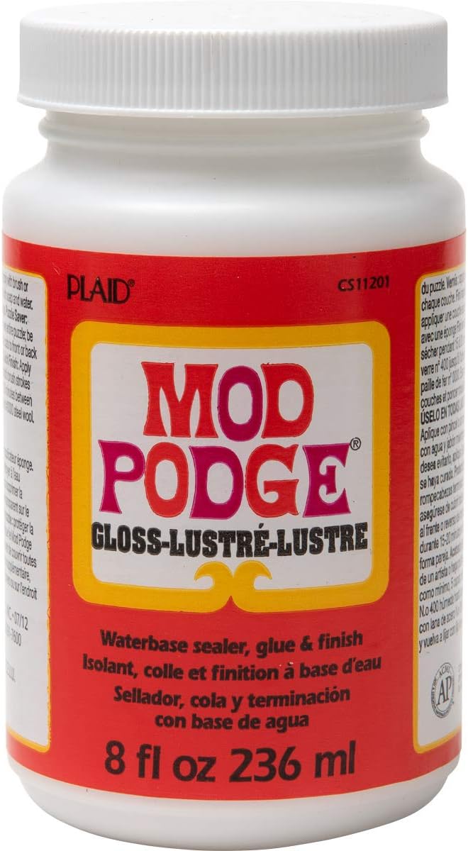 Mod Podge Gloss Sealer - All-in-One Craft Glue & Finish | Quick Dry, Non-Toxic, 16 oz.