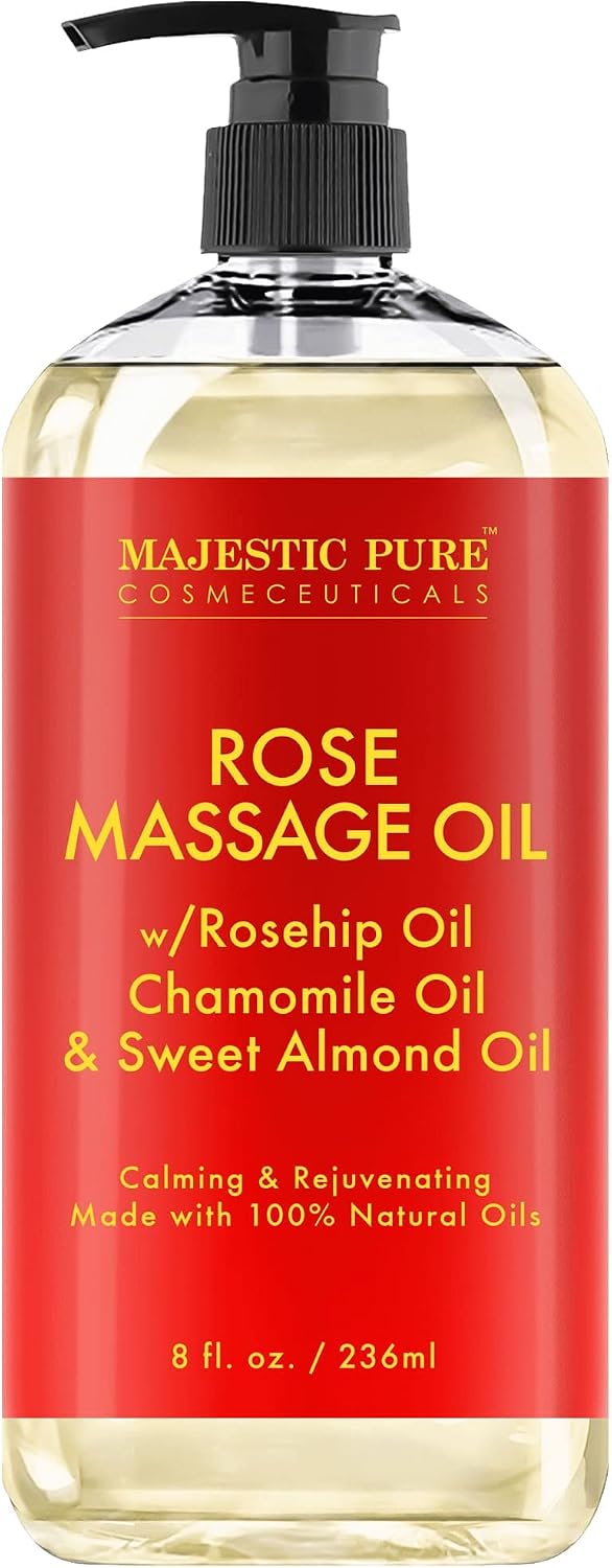 Firming Body Massage Oil - Smooth Cellulite & Improve Skin Texture - Natural Oils with Collagen | 8 fl oz
