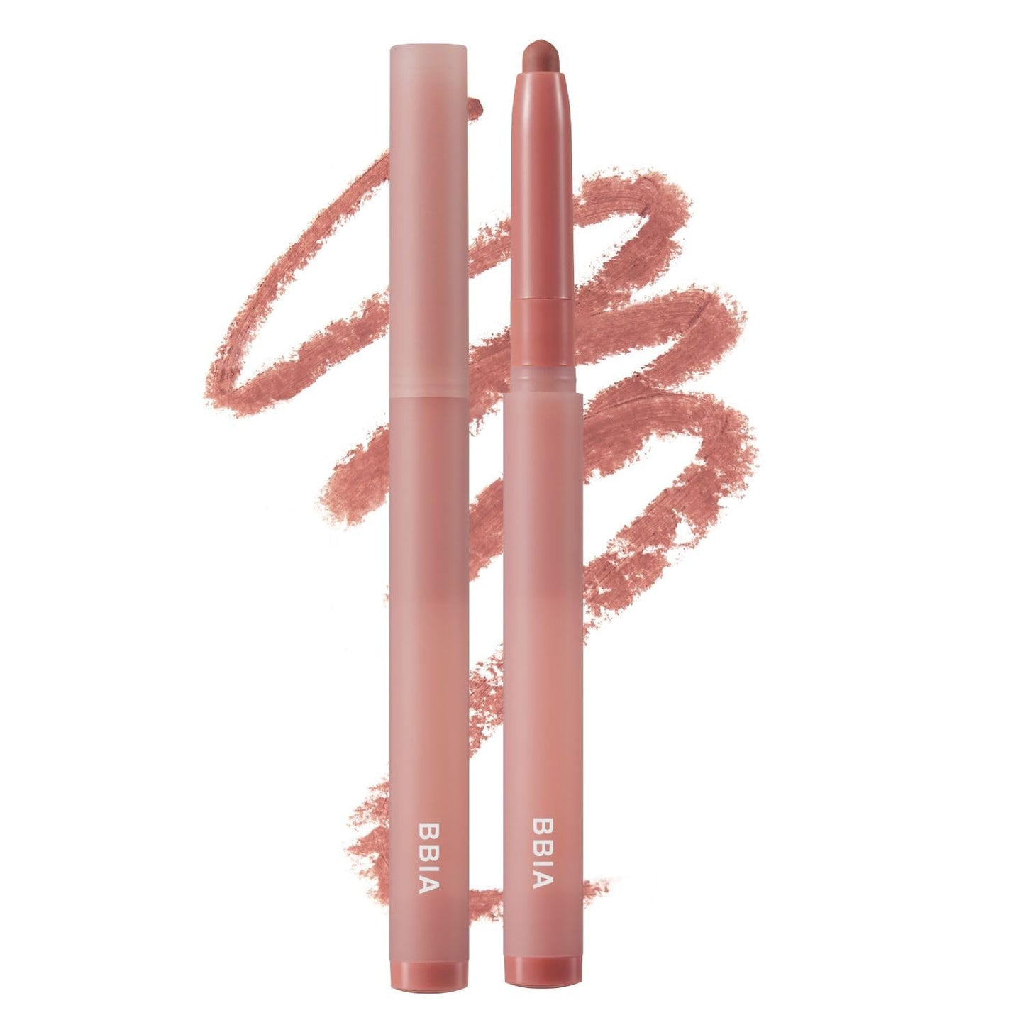 BBIA Nudy Lip Pencil - Natural Overlining & Contouring Lip Liner, Long-Lasting Smooth Velvet Finish, Multi-Use for Lip Base and Shaping, K-Beauty Precision Lip Definer Korean Makeup (05 NUDY FIG)