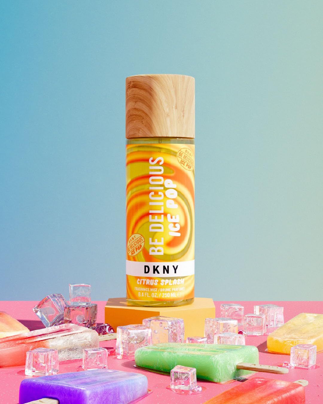Be Delicious Ice Pop Fragrance Mist for Women - Citrus Splash, 8.4 Fl. Oz.