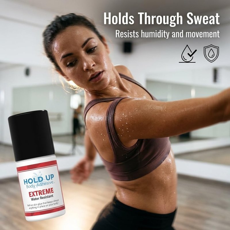 Body Adhesive Extreme - Roll-On Body Glue for Dancers & Costumes | 2 oz. Bottle