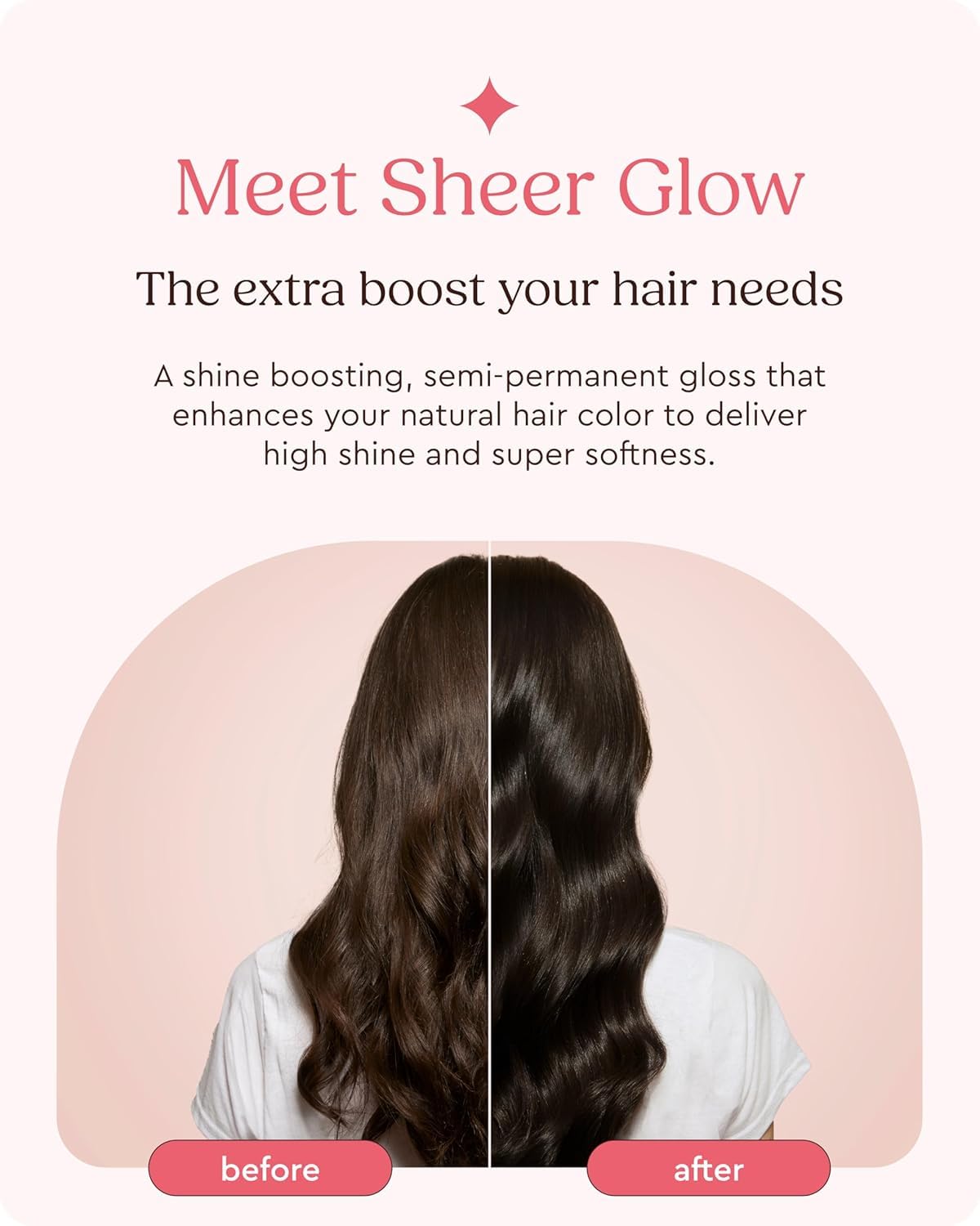 Supergloss Clear Hair Gloss Mini - Lightweight Shine & Damage Repair | Travel Size 1.7 oz