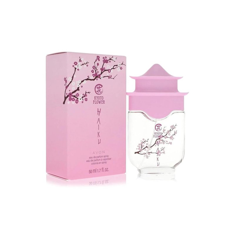 Haiku Kyoto Flower Eau de Parfum for Women - Fresh Green Floral Scent with Violet Leaves & White Peony | 1.7 fl oz