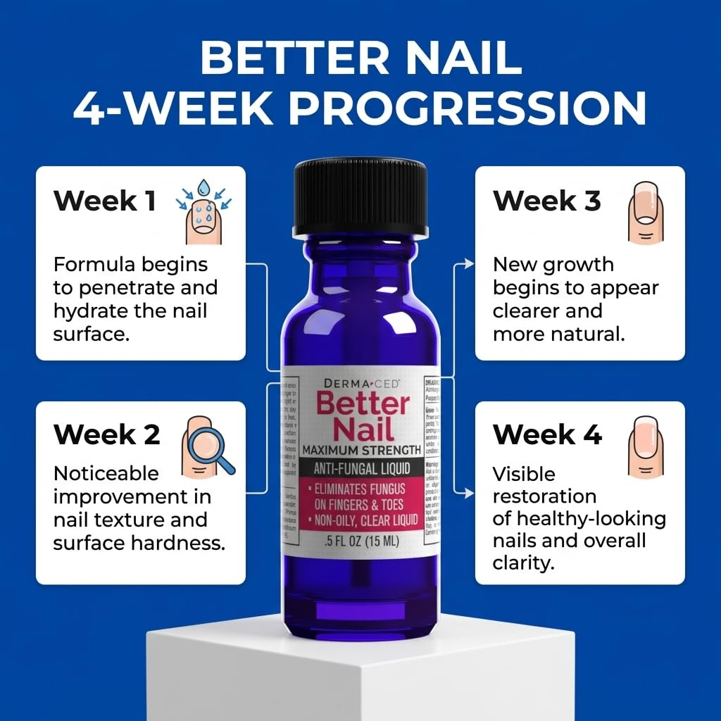 Rejuvica Extra Strength Nail Fungus Treatment - 25% Undecylenic Acid Antifungal Solution | Supports Healthy Nails with 6 Natural Oils