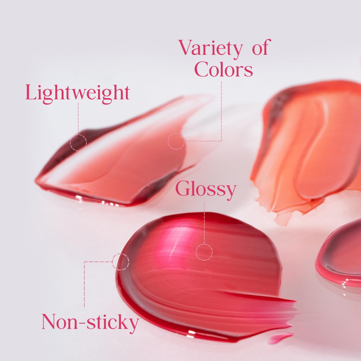 CLIO Crystal Glam Tint - Glossy Lip Tint with Long-Lasting Color | Lightweight Non-Sticky Stain in Daily Mauve