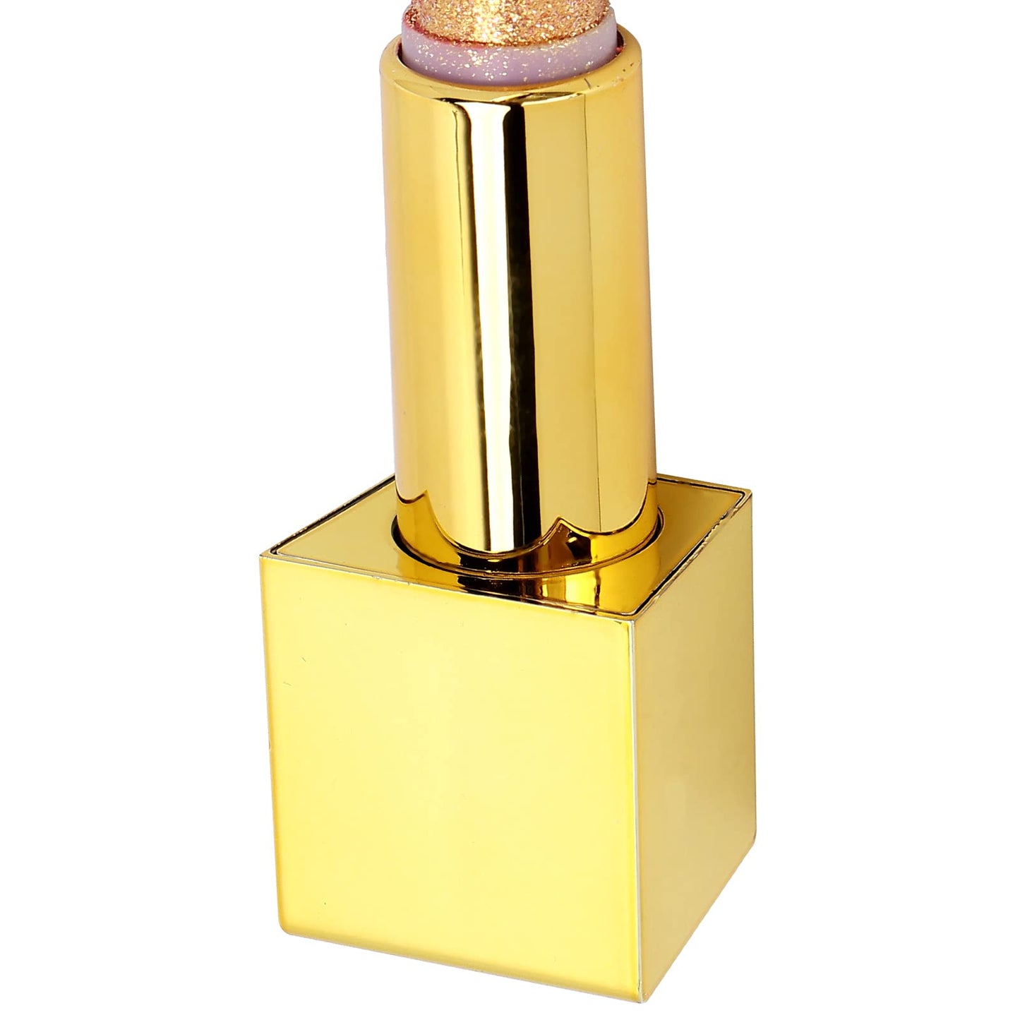 3.5g Gold Bar Lipstick, Long Lasting Moisturizing And Smooth Lip Makeup Cosmetics (Gold Lipstick 1#Foreign Edition)