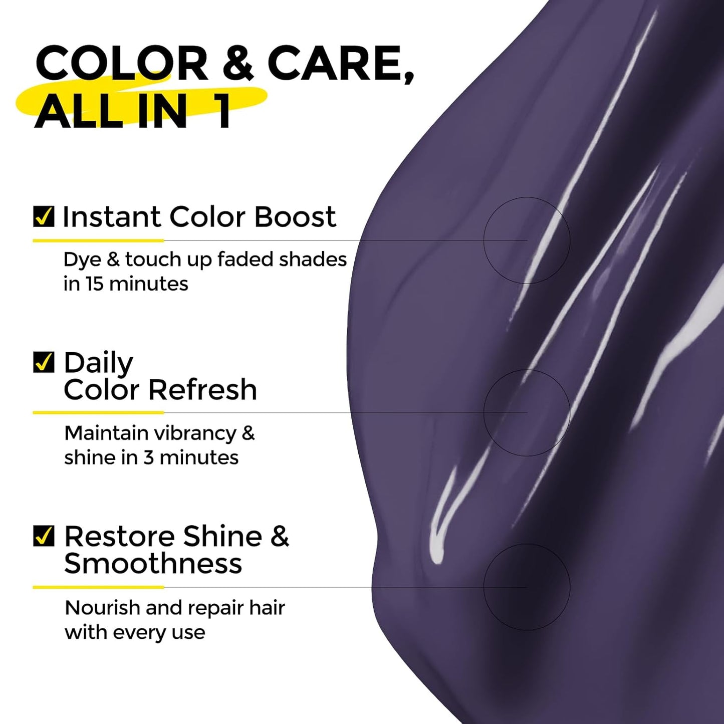 Color Depositing Conditioner for Bleached Hair - Hydrating Shea Butter & Almond Oil | 6oz Extreme Silver