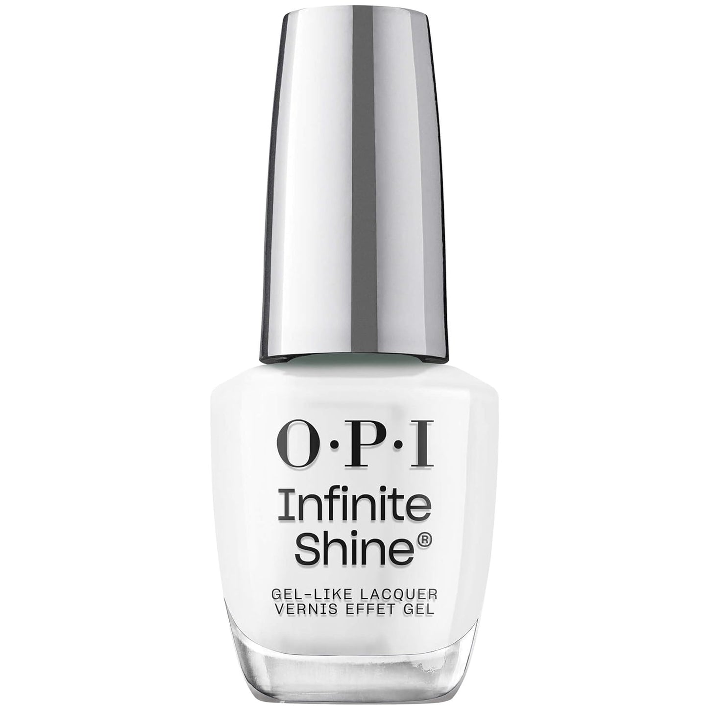OPI Infinite Shine Alpine Snow - Opaque Soft White Crème Long-Lasting Gel Nail Polish | Vegan & Streak-Free Finish