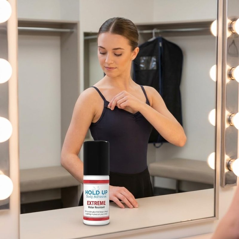 Body Adhesive Extreme - Roll-On Body Glue for Dancers & Costumes | 2 oz. Bottle