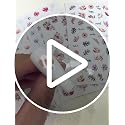 Dornail 8 Sheets 3D Floral Nail Stickers for DIY Nail Art Spring & Summer