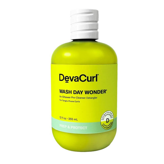 DevaCurl Wash Day Wonder Detangler - Time-Saving Tangle-Release Complex | No Buildup Formula