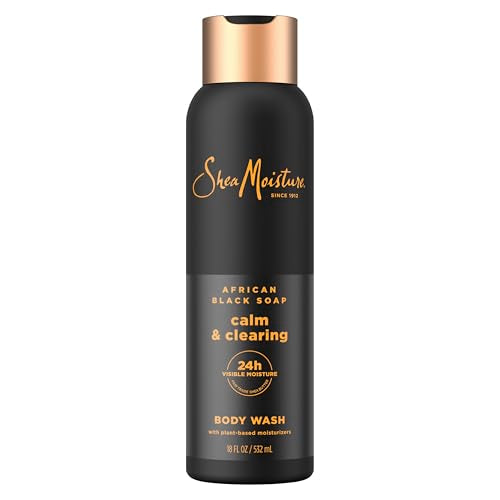 SheaMoisture African Black Soap Body Wash - 18 Oz for 24H Moisture