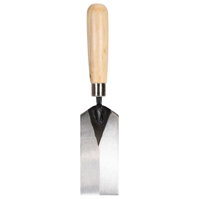 Marshalltown Masonry Margin Trowel, 5 Inches by 2 Inches, Carbon Steel Blade, Wood Handle, Concrete Trowel for Masonry Tools and Concrete Tools, 97