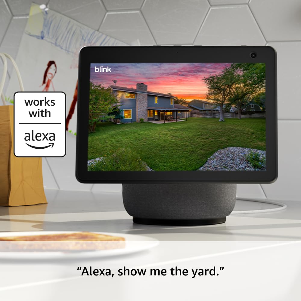 Blink Outdoor 4 XR – two-year battery wireless camera with 4x security coverage, 1000 ft open-air range or 400 ft with typical use — 4 camera system.
