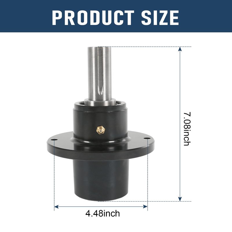 RUIANOMG Spindle Assembly Replacement for Scag 461663 46631 46400 46020, Ferris 1530301 5030301, Compatible with Scag 48" 52" 61" Deck Lawn Mowers