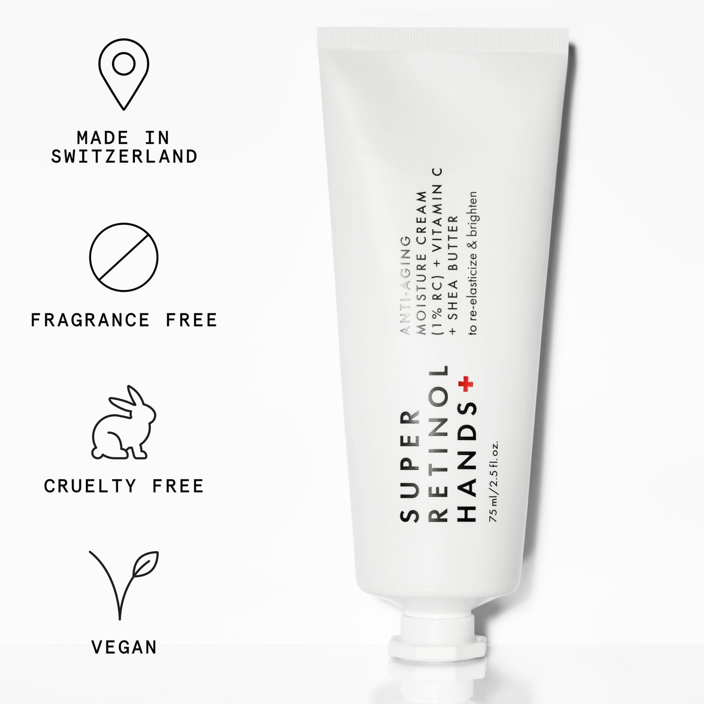 Beauty Pie Super Retinol Anti Aging Hand Cream | Age Spot Remover | Retinol Hand Cream | Skin Firming Lotion | Repair & Hydrate | Firming Treatment | Clean & Safe Fragrance Free Formula | 2.5fl oz