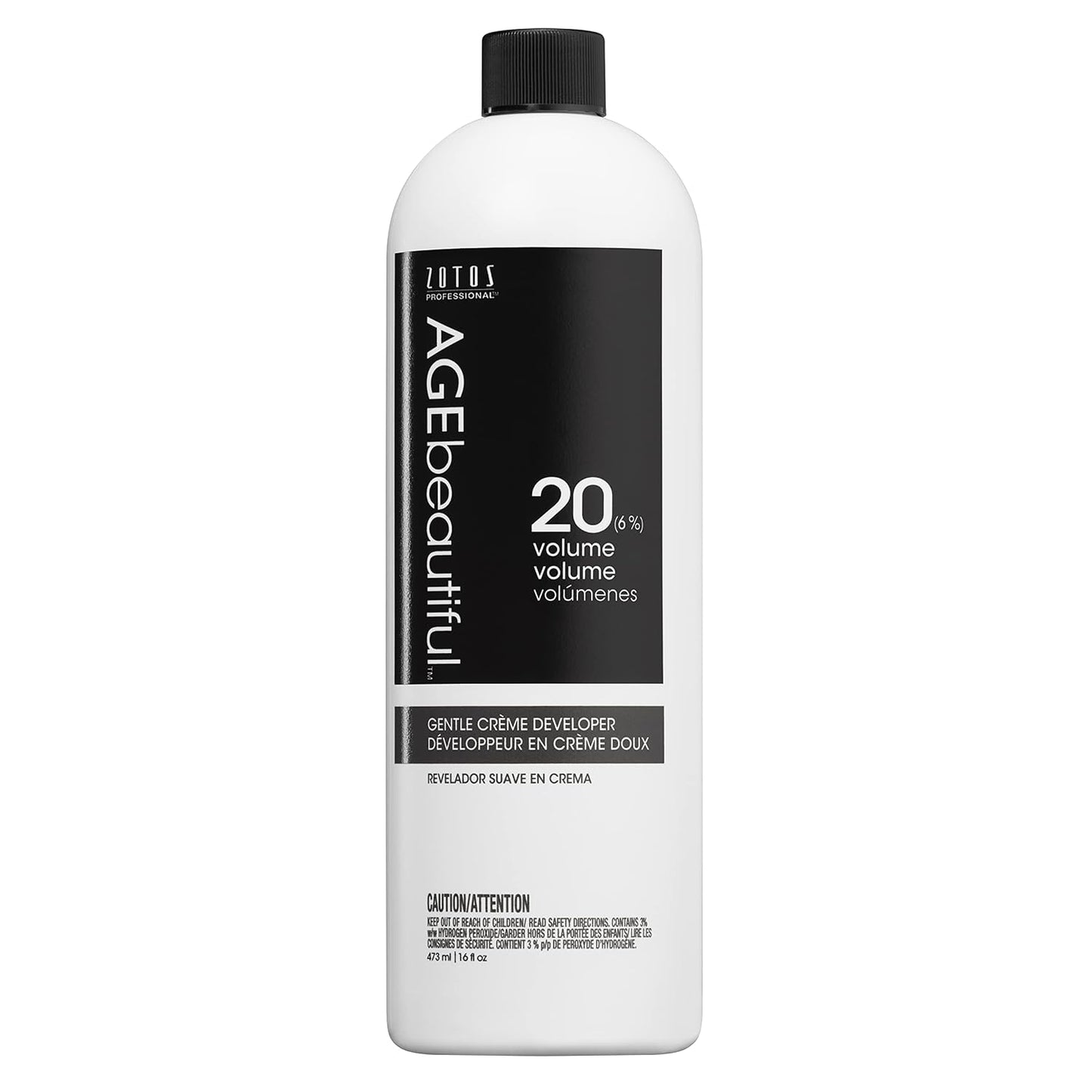 Gentle Creme Hair Developer for Permanent Color | Professional Gray Coverage & Long-Lasting Results - 20 Volume