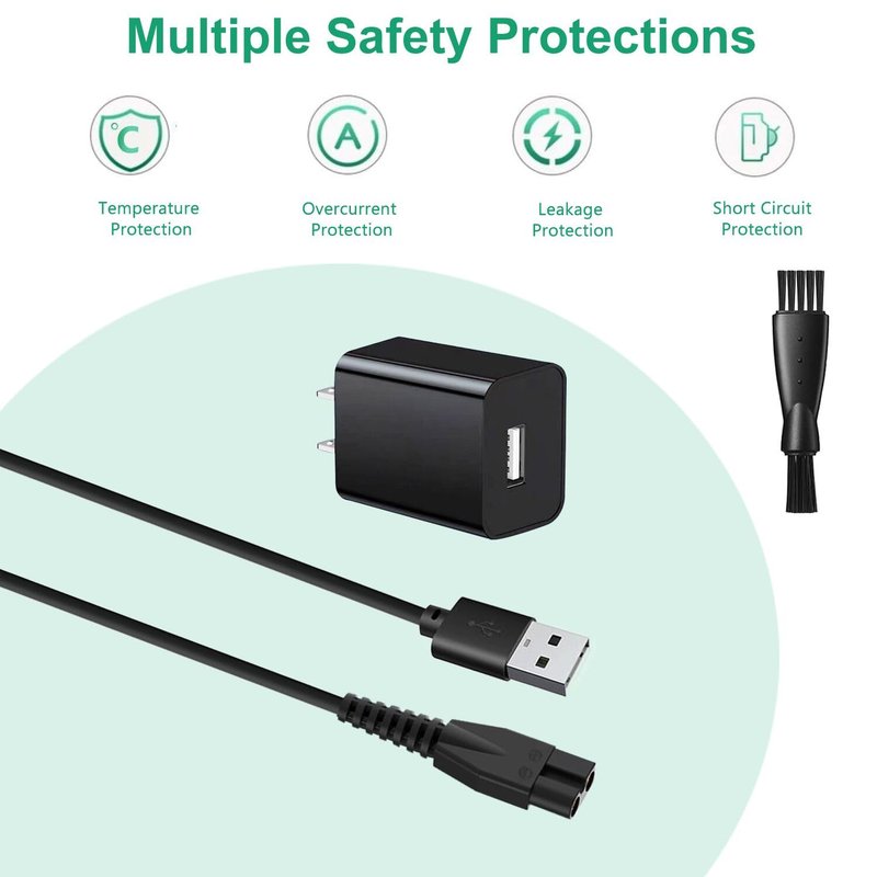 Replacement Charger for Limural Hair Clippers, Trimmer Charger Cord Compatible with Limural Electric Shavers for Men