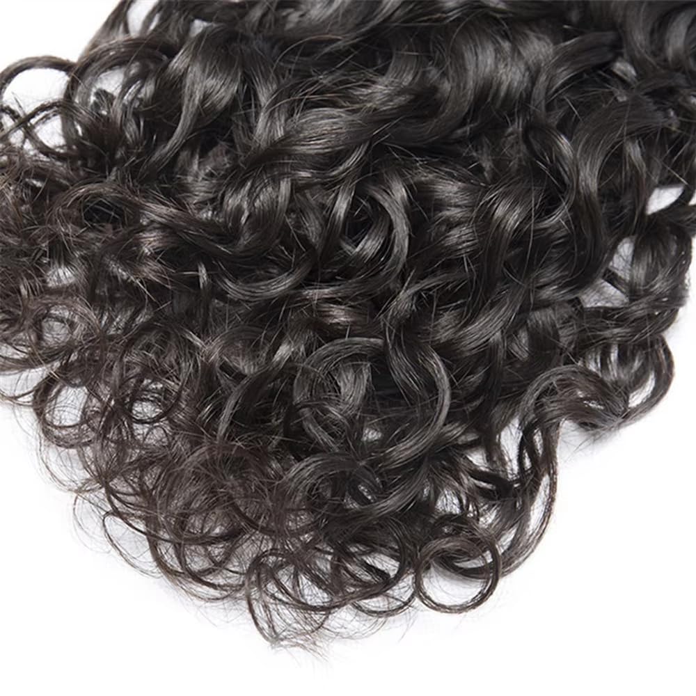 22 24 26 inch Water Wave Bundles Human Hair Wet and Wavy Bundles Human Hair Deep Curly Bundle Quick Weave Extensions 150g