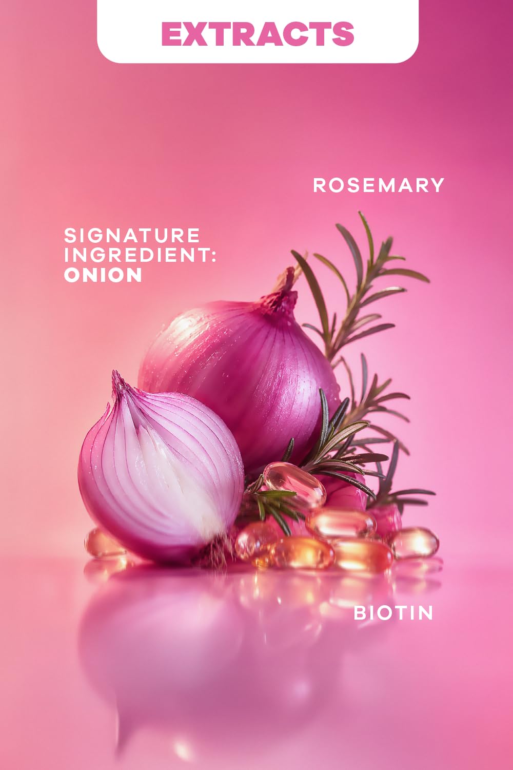 Natural Sant Onion & Rosemary Shampoo & Leave-In Treatment Set with Biotin