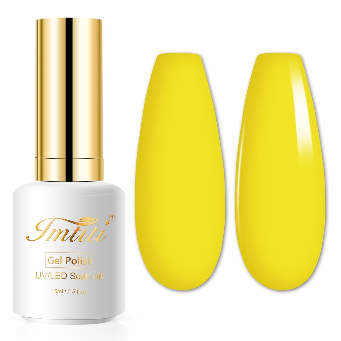 Coral Gel Nail Polish - UV/LED Soak Off Formula for Spring & Summer | 0.5 Fl Oz DIY Nail Art