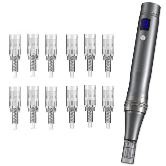 Derma Roller Pen 0.25mm, Microneedling Pen At Home Use, Microneedle Skin Care Tool for Men Women Home Use
