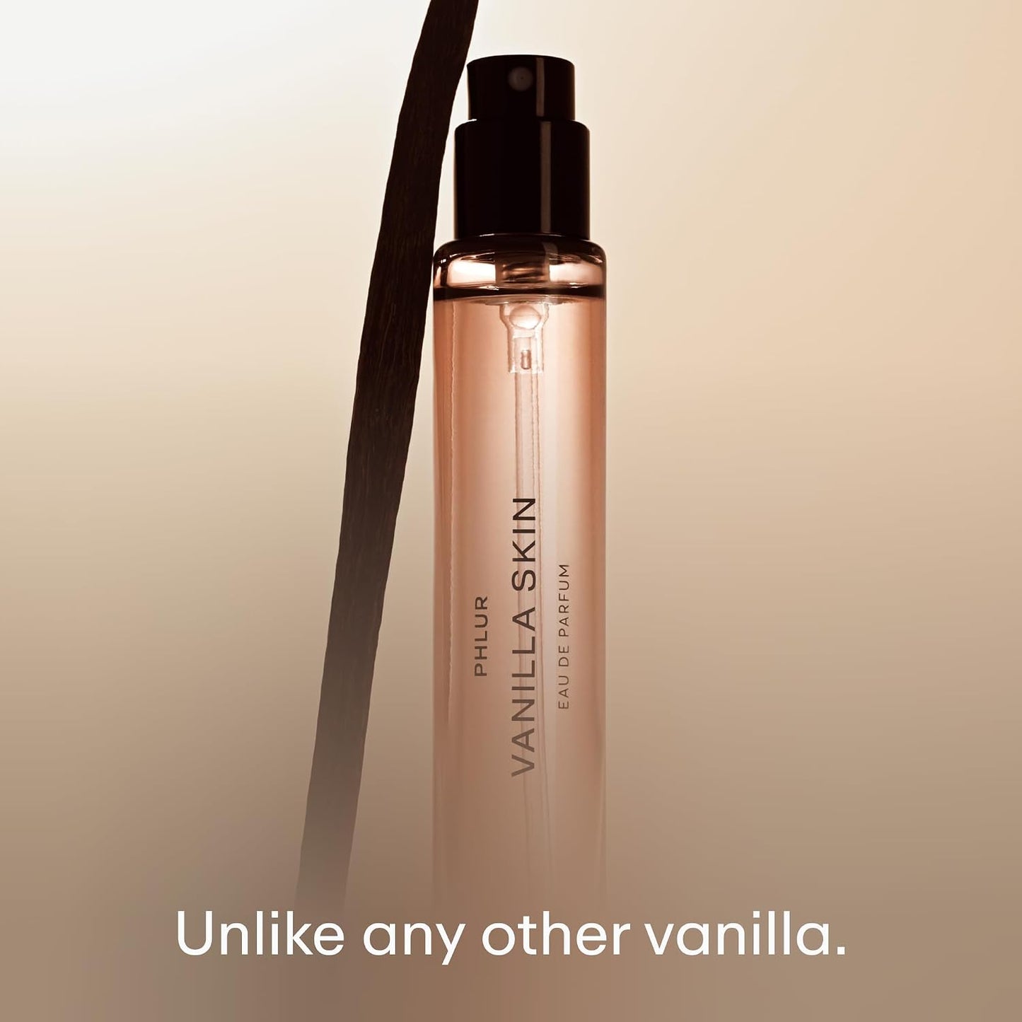Vanilla Skin Perfume - Unisex Warm Vanilla Eau de Parfum with Pink Pepper & Cashmere Wood | 9.5 mL