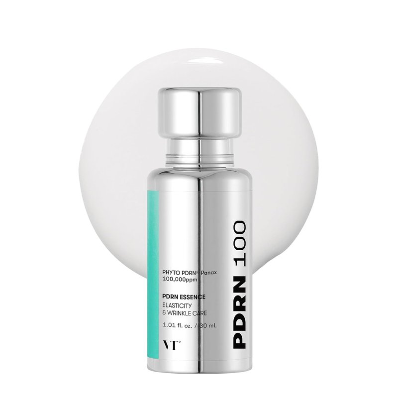 PDRN 100 Essence | Intensive Glow Serum for Skin Restoration & Plumping | 1.01 fl. Oz. Vegan Korean Skincare