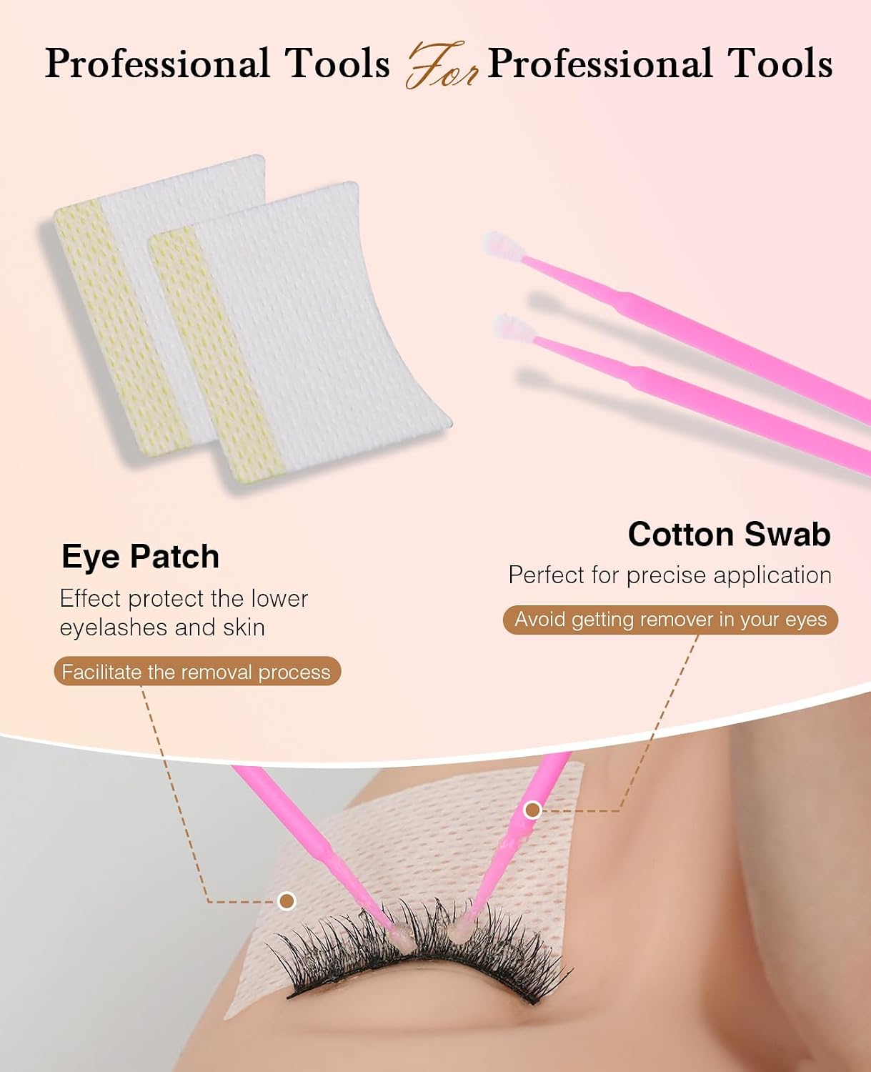 Eyelash Extension Remover - Chamomile Gentle Formula 10g | Professional Individual Lash Removal Kit