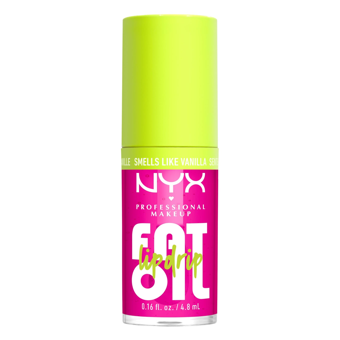 NYX PROFESSIONAL MAKEUP Fat Oil Lip Drip, Moisturizing Lip Oil Gloss, Tinted Formula & Up to 12 HR Hydration, Vegan & Cruelty-Free - Suga Baddie (Sheer Pink)