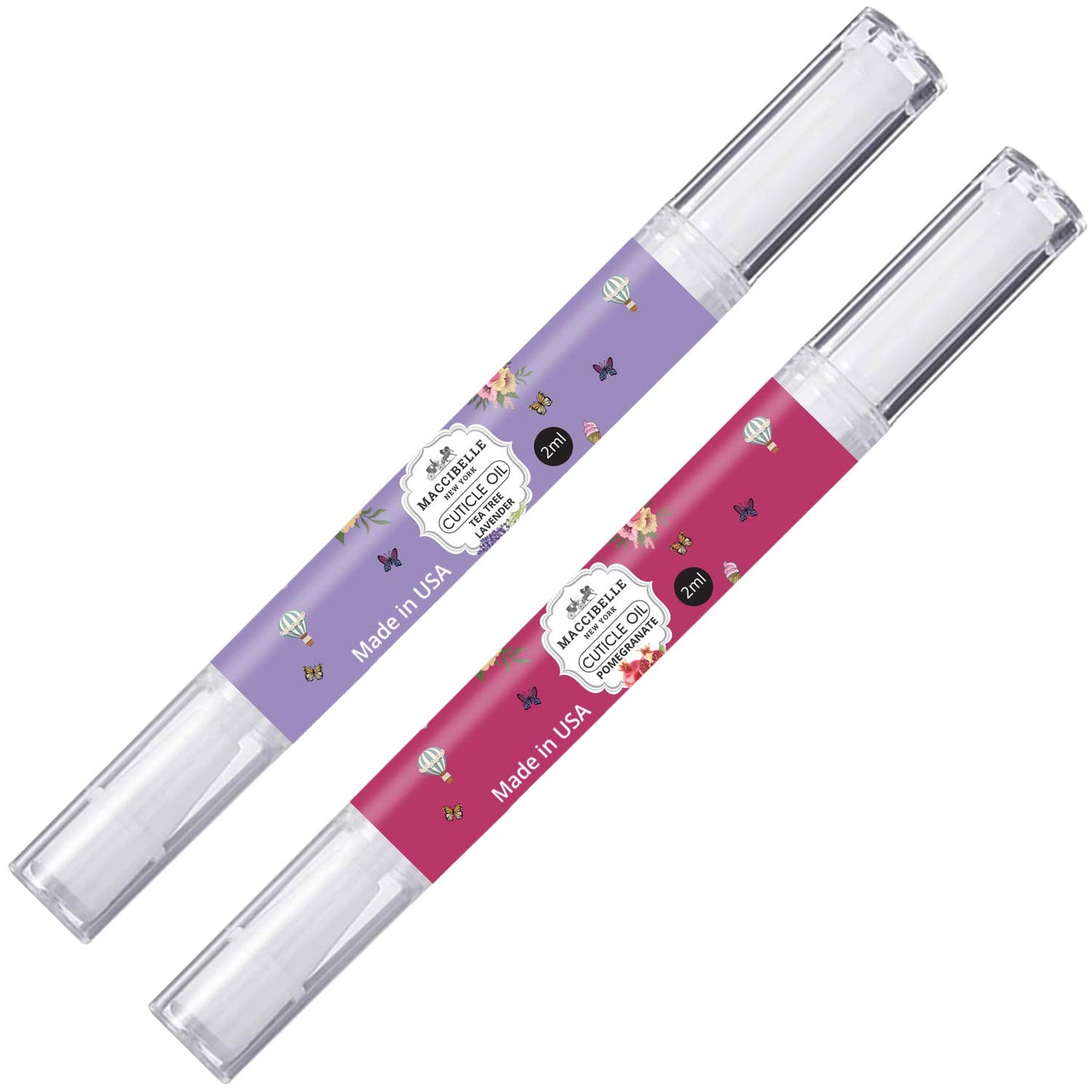 Cuticle & Nail Oil Pen - Nourishing Milk & Honey + Lavender Formula | 2ml for Dry, Cracked Cuticles