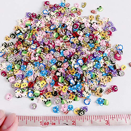 Polymer Fruit Nail Art Slices - 3000 PCS Colorful Designs