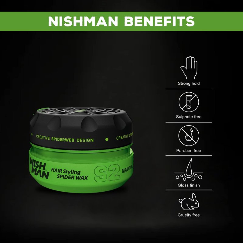 Nishman Hair Styling Spider Wax S2 150 ml Spider Wax 1