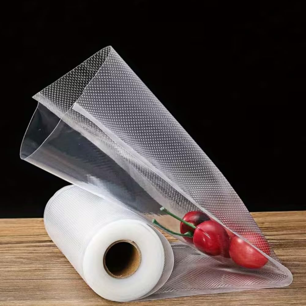 1 Roll Heavy-Duty Vacuum For Food Storage,6in*10ft Vacuum Sealer Storage Bags, Tear-Resistant & Durable, Great For Storage, Meal Prep And Sous Vide, Kitchen Accessories, Kitchen Storag, 6in*10ft