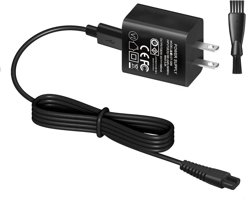 FGIEU 5V Trimmer Charger compatible with Hatteker RFC-588 RFC-598 RFC-690 RFC-692 RFC-696 RSCX-9598 RSCX-7568 Cordless Hair Trimmer Pro Hair Clippers Beard Trimmer & Electric Shaver Razor.