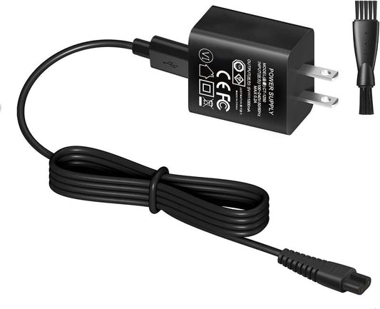 FGIEU 5V Trimmer Charger compatible with Hatteker RFC-588 RFC-598 RFC-690 RFC-692 RFC-696 RSCX-9598 RSCX-7568 Cordless Hair Trimmer Pro Hair Clippers Beard Trimmer & Electric Shaver Razor.